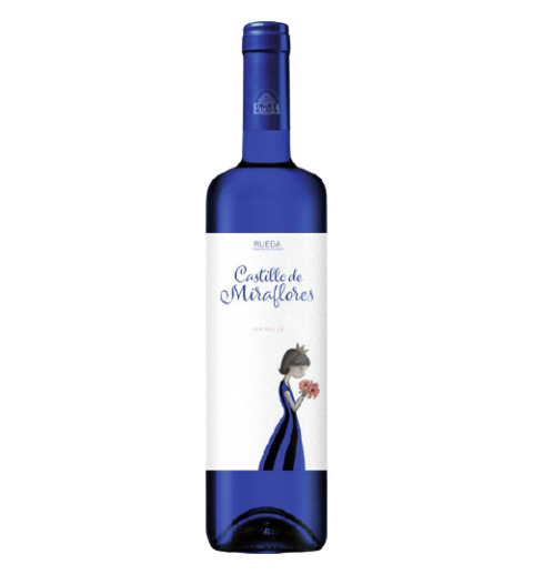 Botella de Castillo de Miraflores Verdejo Semidulce